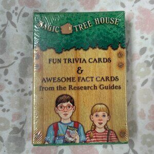 Magic Tree House fun trivia card set - 2007 Barnes and Noble - NWT